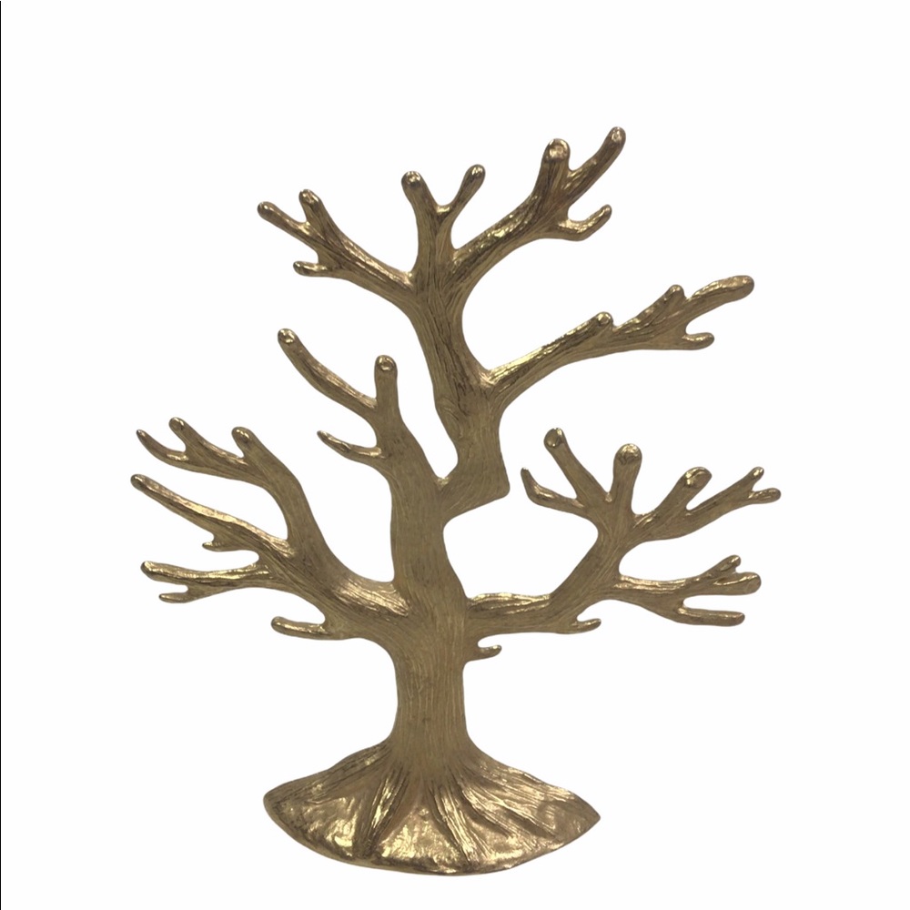 Gold Jewelry Tree - adorable and useful